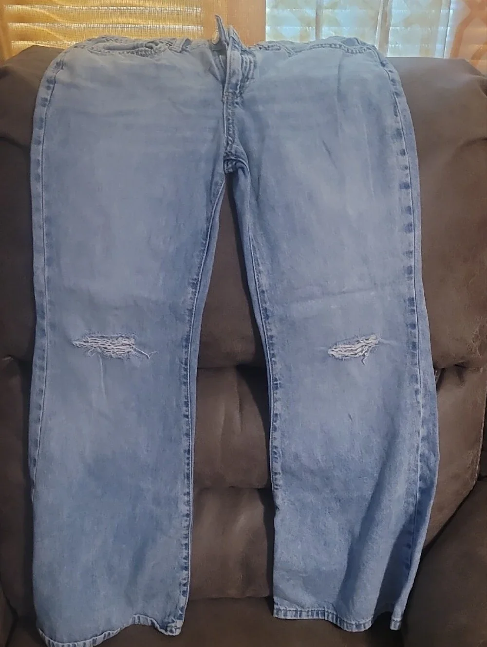 Old Navy Girl's high-rise baggy wide-leg jeans